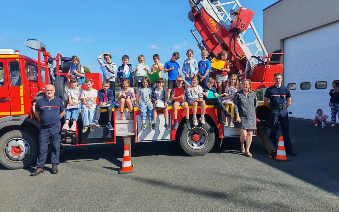 A la rencontre de nos héros du quotidien: Les pompiers de Quintin